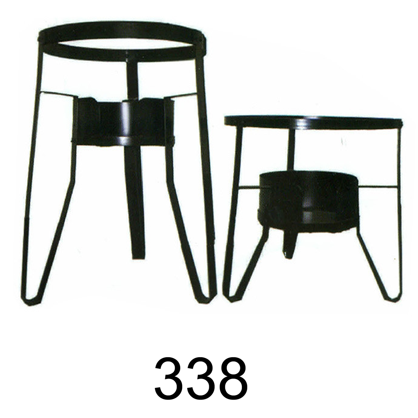 33" x 15" Metal Burner Stand For Outdoor