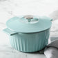 5 QT Martha Stewart Enameled Cast Iron Dutch Oven