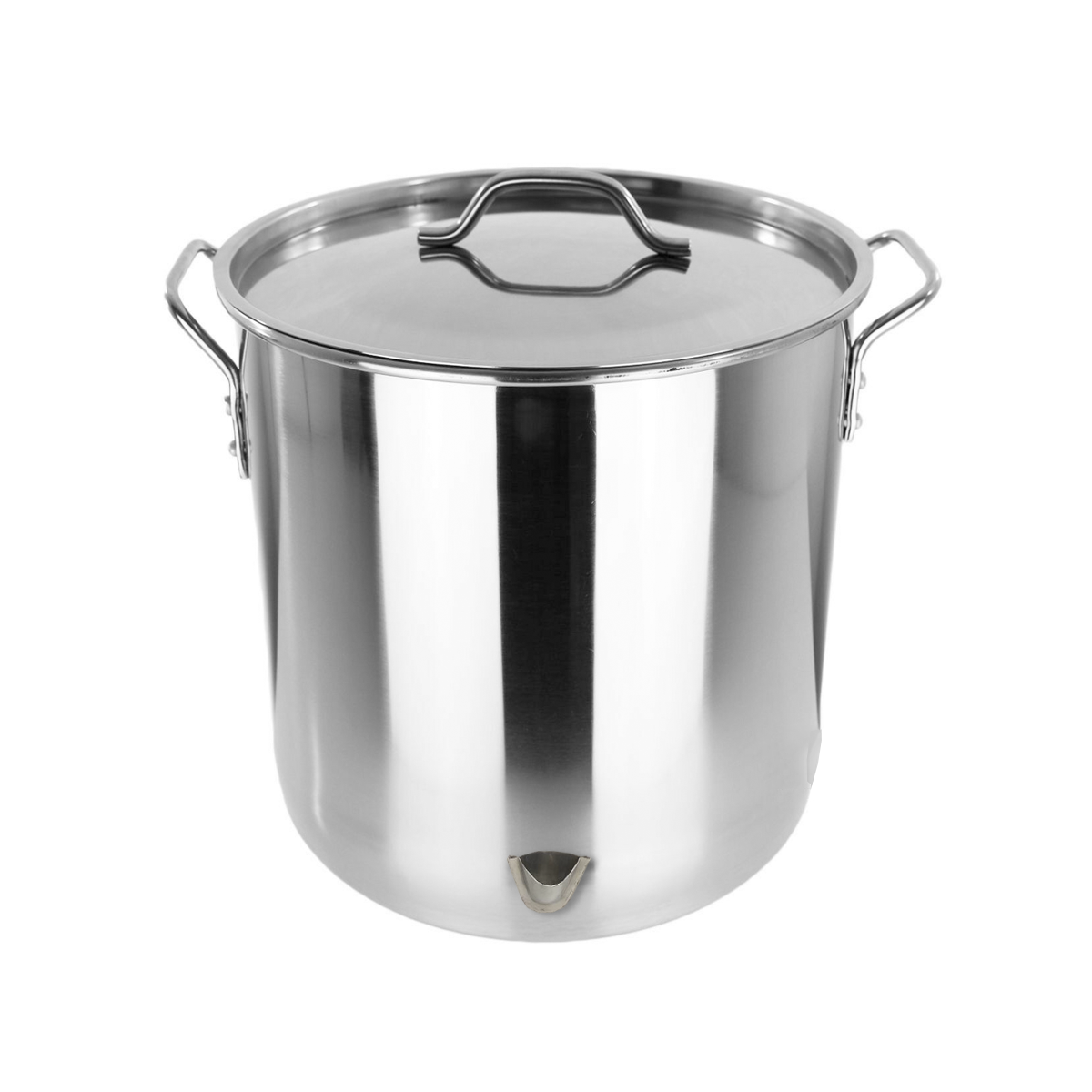 Stock-Pot 16 Qt Aluminum Steam-Pot with Steamer Rack Tamales Heavy