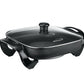 12" Non-Stick Electric Skillet with Glass Lid