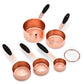 5 PC Rose Gold Measuring Cup