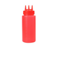 5PC Pack 24 Oz Bottle- Red 3 Pump