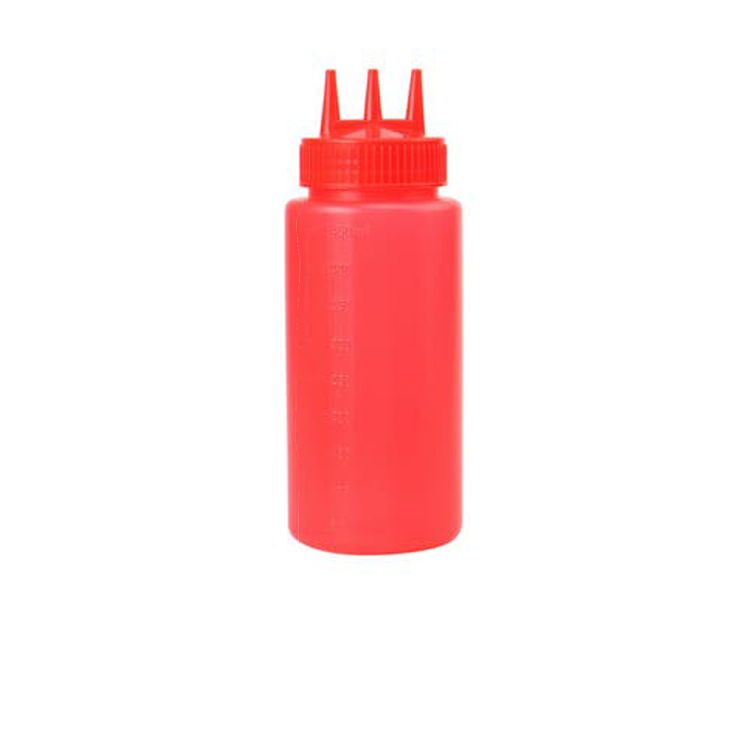 5PC Pack 24 Oz Bottle- Red 3 Pump