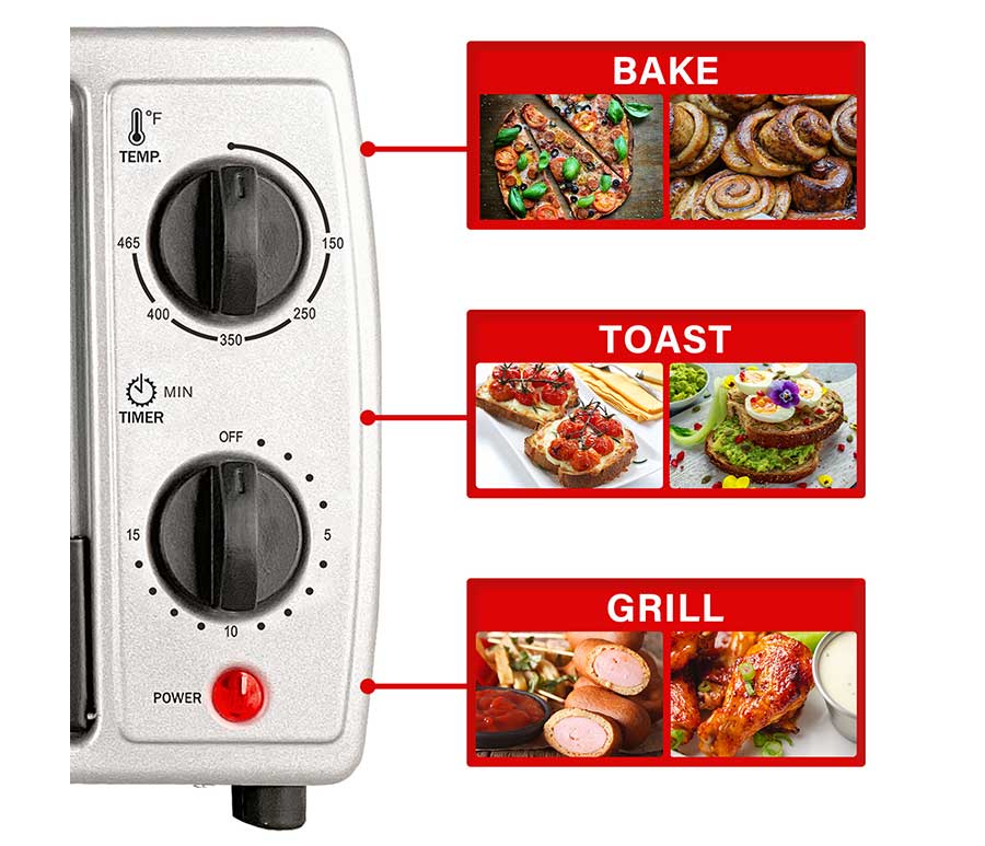 4 Slice Toaster Oven
