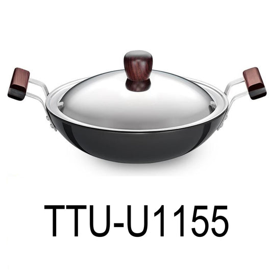 6.2 QT Nonstick Deep Fry Pan With Lid