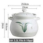 5.3L Kangshu Ceramic Heat Resistant Stock Pot