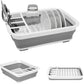Collapsible Dish Rack Drainer
