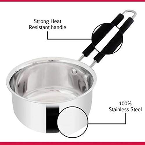12" Stainless Steel Sauce Pan With Handle