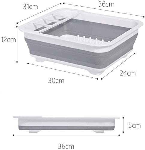 Collapsible Dish Rack Drainer