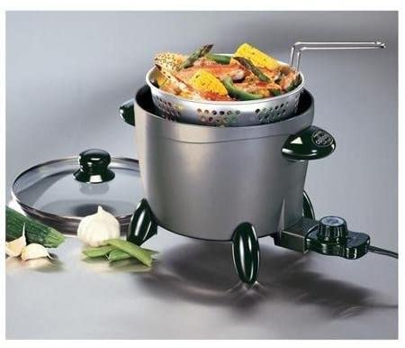 Presto 6 QT Options Electric Multi-Cooker/Steamer