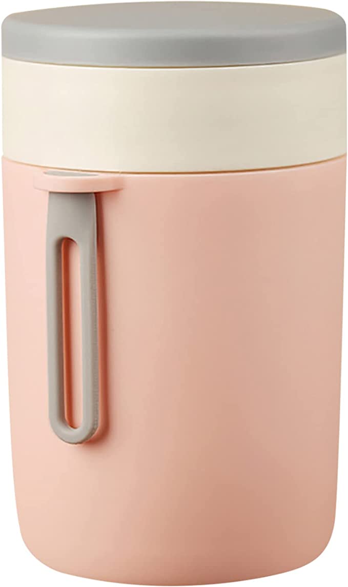 Pink Insulated Soup Cup