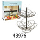2 Tier Bronze Fruit Basket