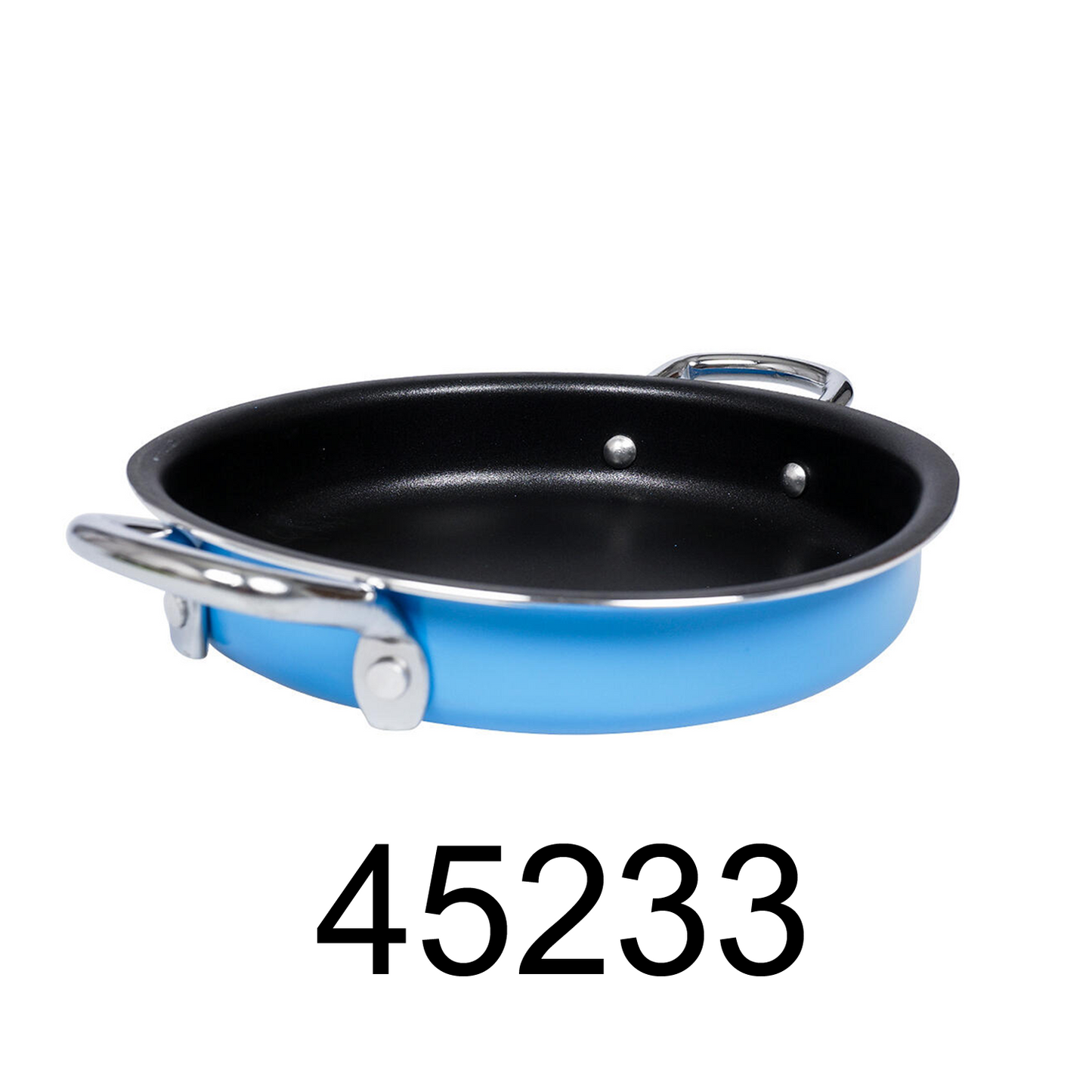6.75" Kitchen Helper Frying Pan- Blue