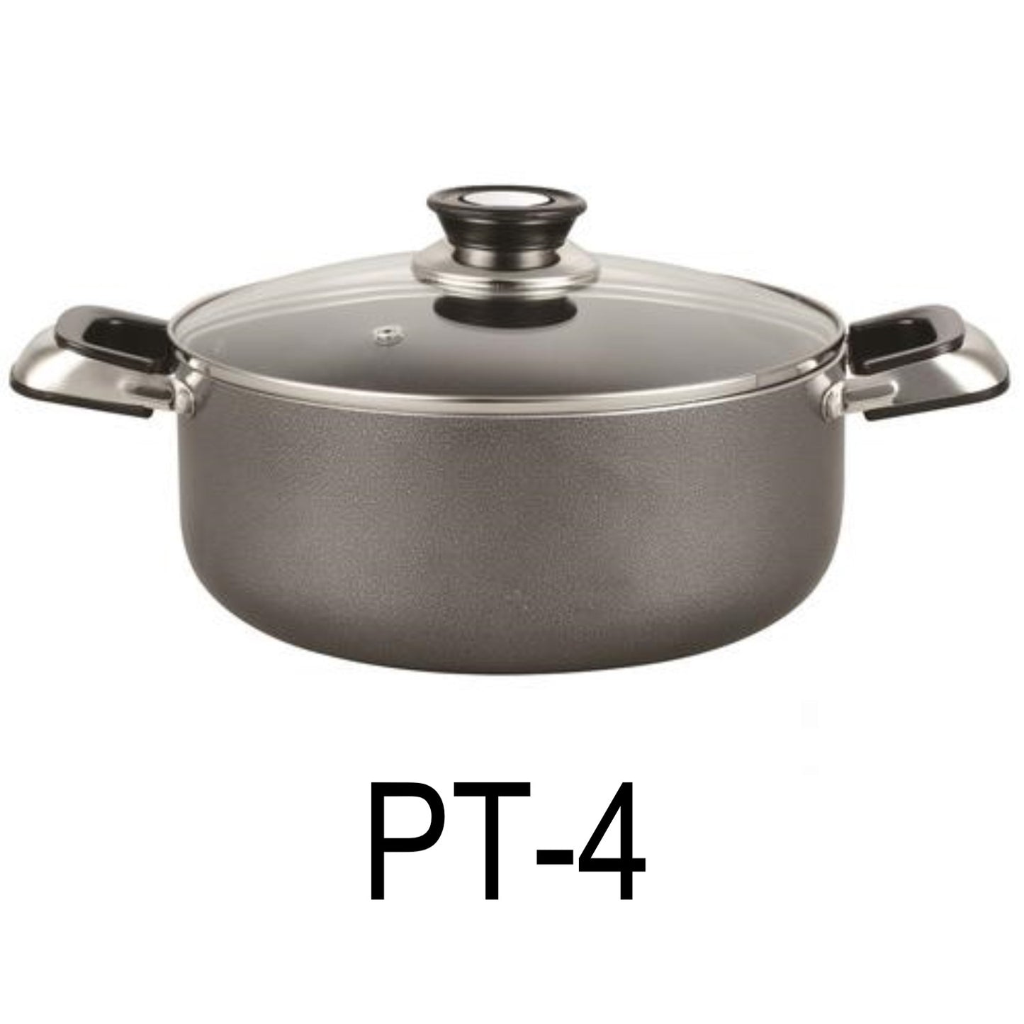 4 QT Non-stick Stockpot with Glass Lid