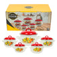 10 PC Apple Enamel Stock Pot Set