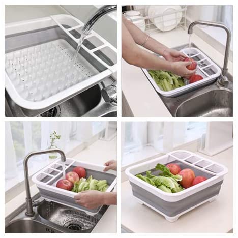 Collapsible Dish Rack Drainer
