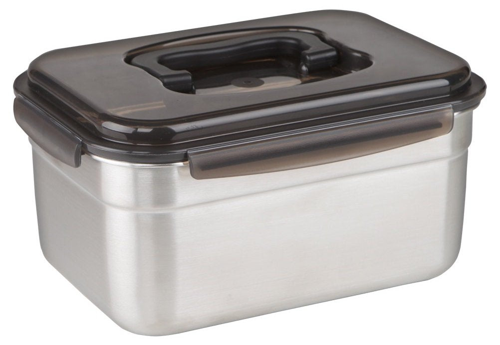 2.4L Basic Food Container With Black Lit And Handle