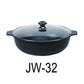 32cm Marble Stone Coating Jumbo Wok Pan