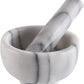 2.5" White Marble Mortar and Pestle
