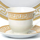 20 PC Greek Design Gold Dinner Set