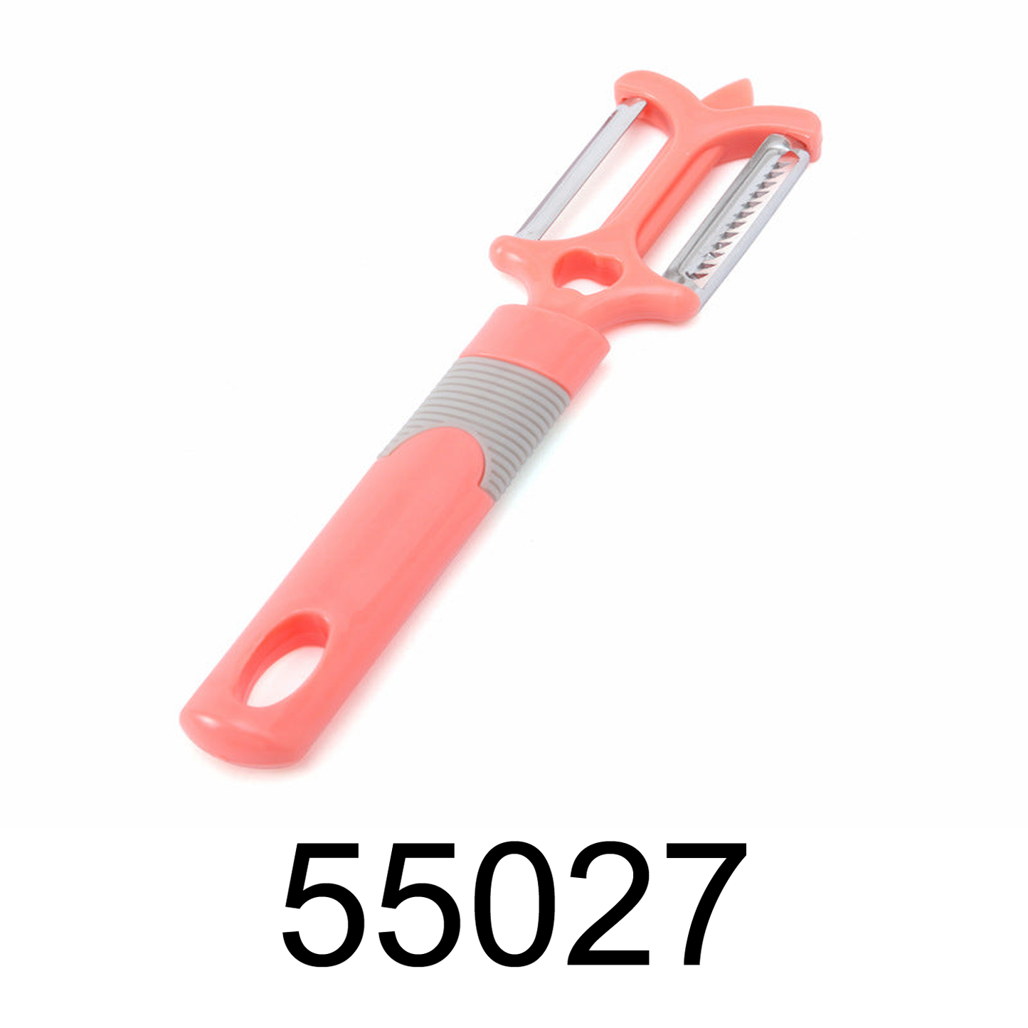 Pink Double-sided Peeler For Apple, Carrot, Cucumber
