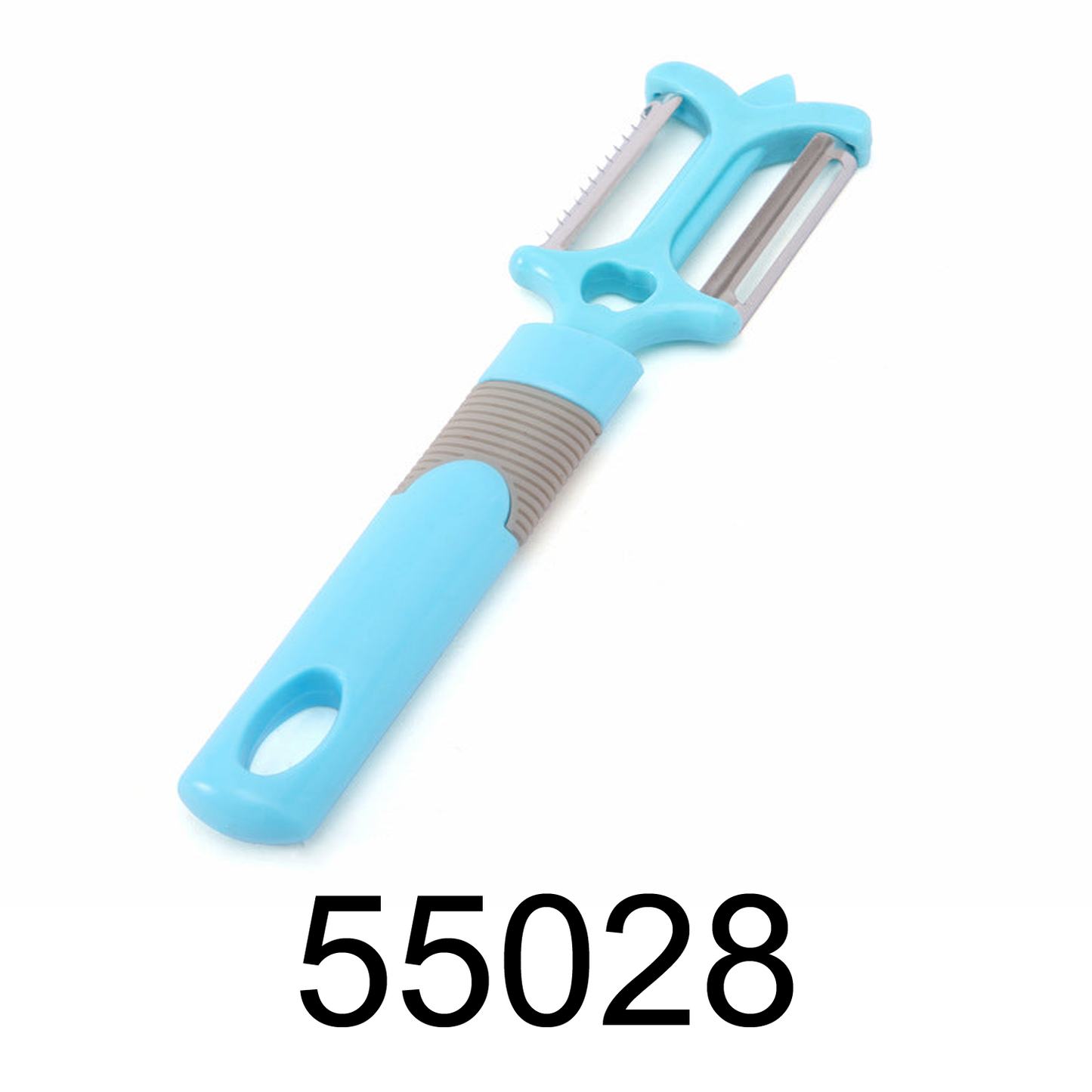 Blue Double-sided Peeler For Apple, Carrot, Cucumber