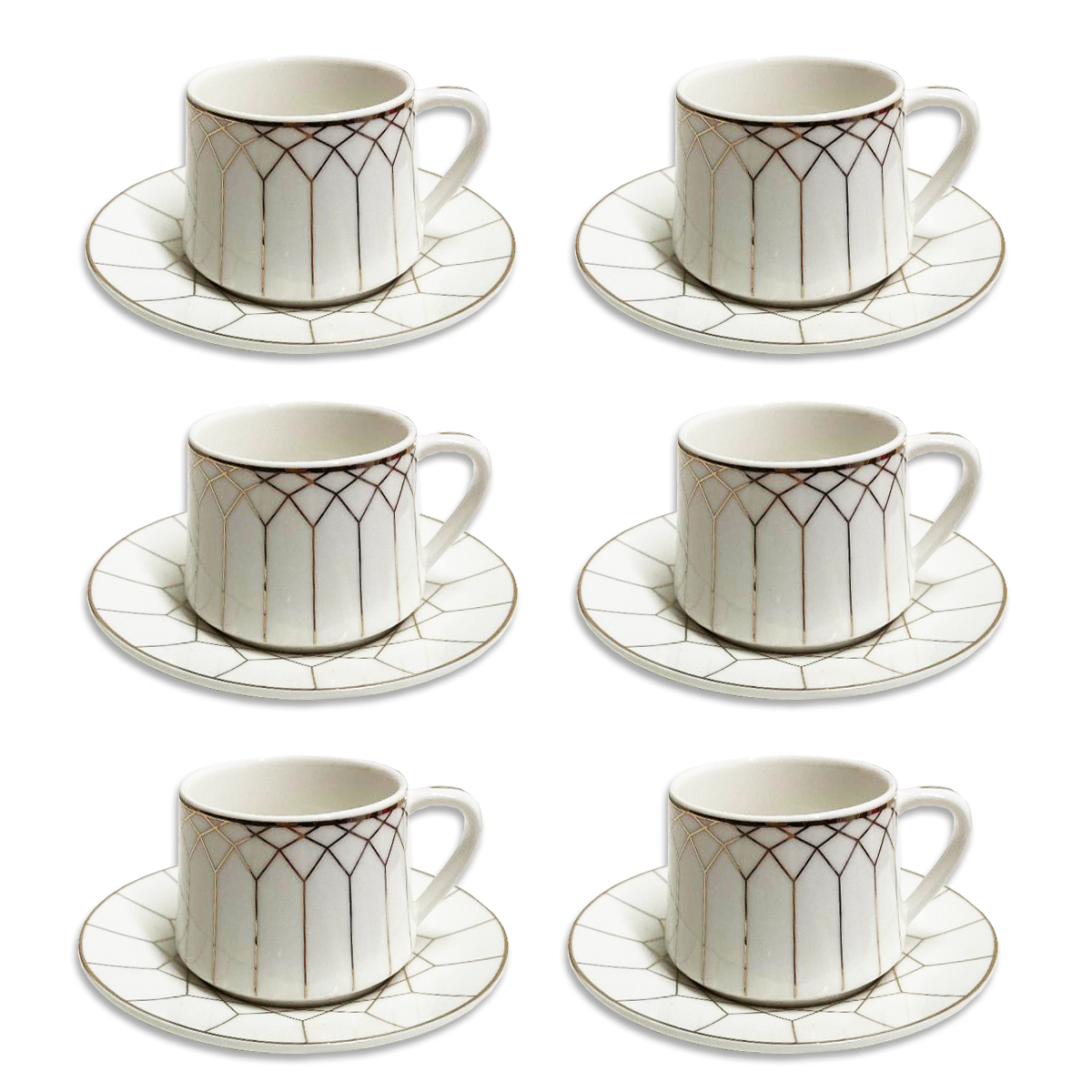 Turkish Coffee Serving Sets-4 Coffee PorcelainCup&Saucer,Coffee Maker  Pot,Coffee