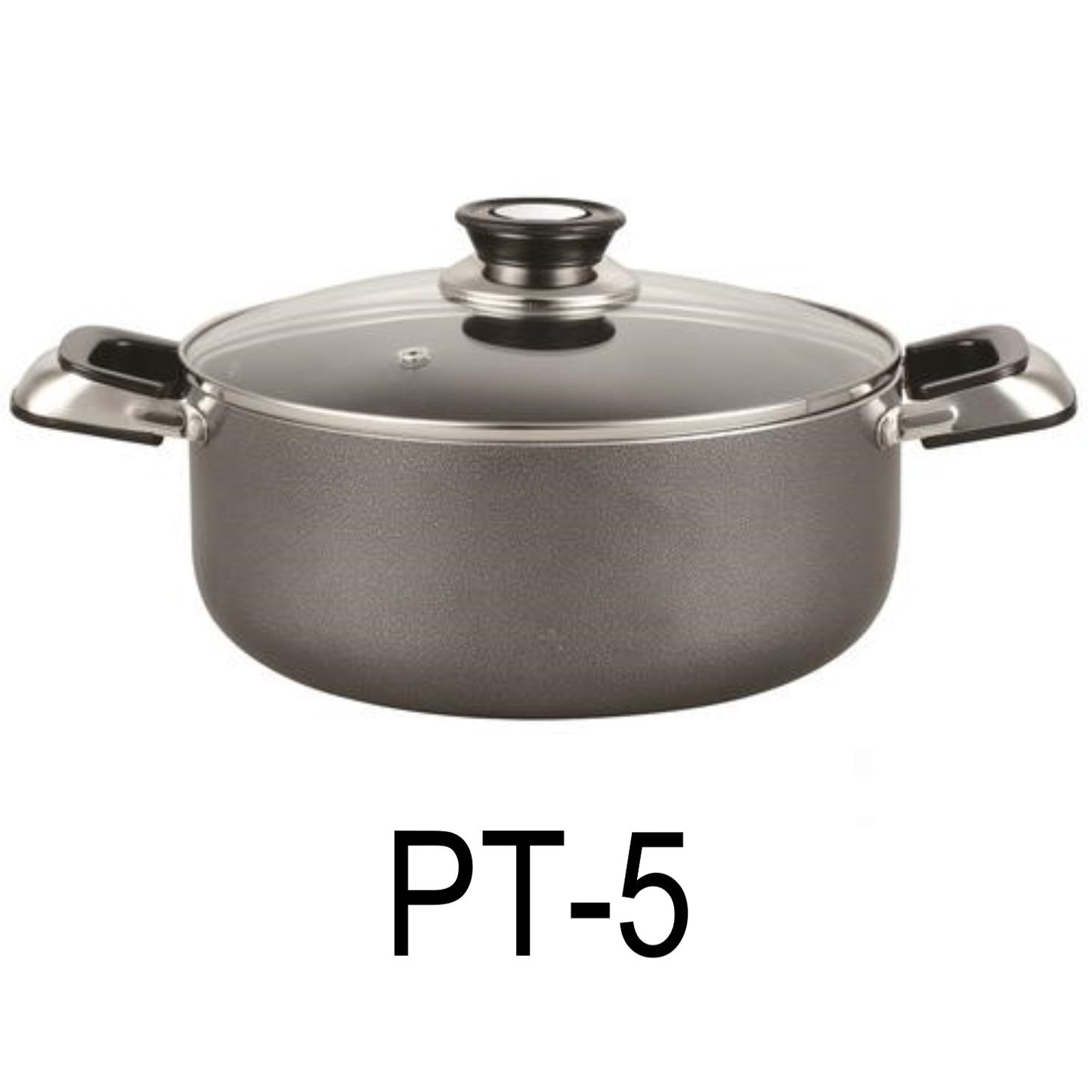 5 QT Non-stick Stockpot with Glass Lid