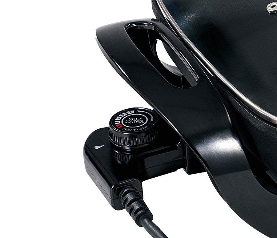 12" Non-Stick Electric Skillet with Glass Lid