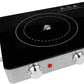 Double Infrared Electric Countertop Burner With Timer
