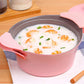24cm Pink Ceramic Casserole