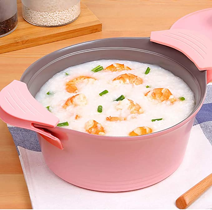 24cm Pink Ceramic Casserole