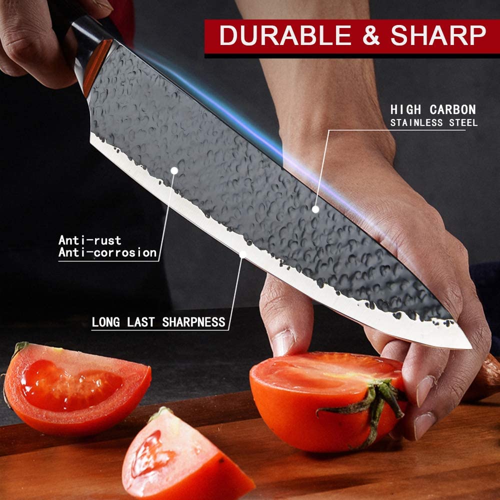 6 PC Gooda Diamond Cute Blades Kitchen Knife Set – R & B Import