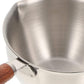 220ml Stainless Steel Small Sauce Pot with Dual Pour Spout