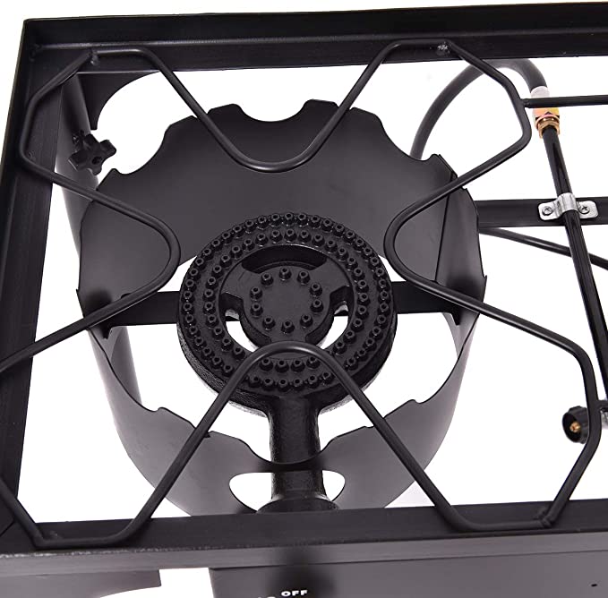 Outdoor Double Burners High Pressure Propane Gas Stove