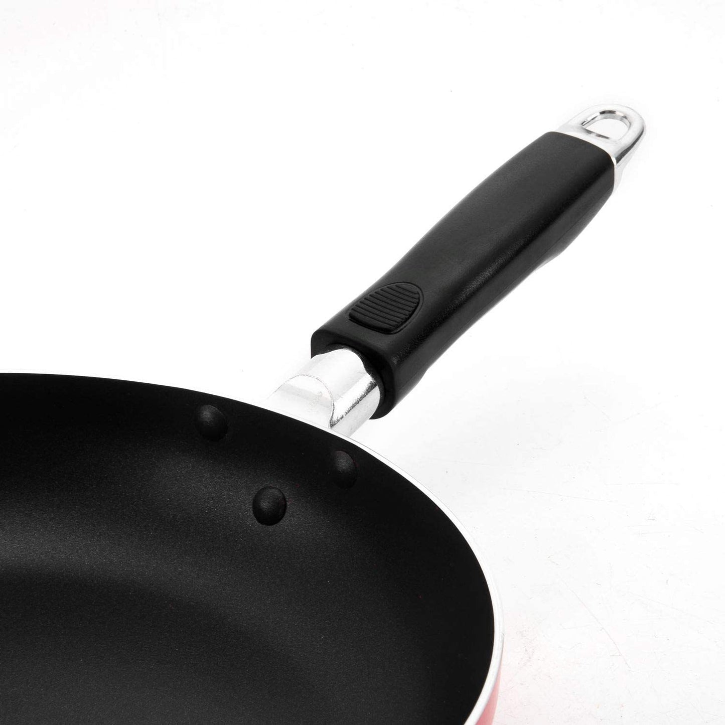 16 PC Red Non-stick Aluminum Cookware Set