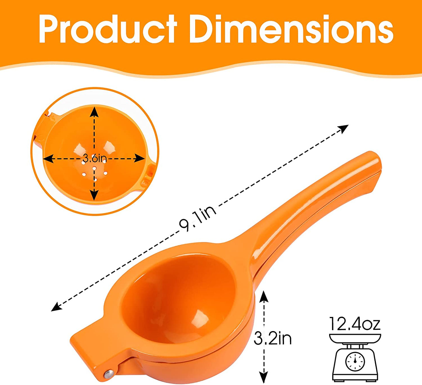 Large Manual Orange & Lemon Squeezer