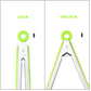 11" Green Multi-purpose Tongs