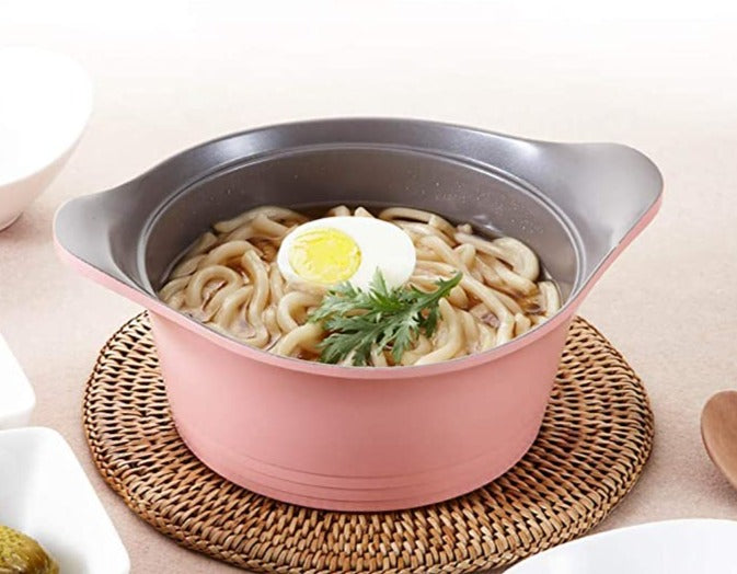28cm Pink Ceramic Casserole