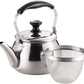 1.6 L Stainless Steel Tea Kettle With Tea Strainer