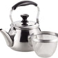 3 L Stainless Steel Tea Kettle With Tea Strainer
