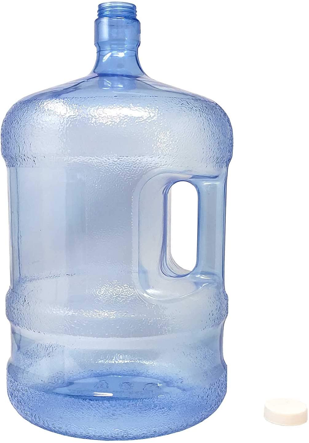 3 GAL Blue Plastic Jug / Water Container With White Cap