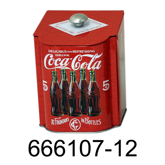 Coca Cola Slope Lid Tea Caddy