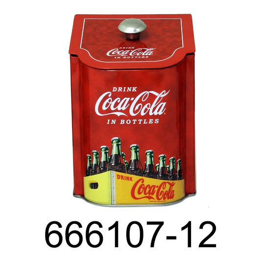 Coca Cola Slope Lid Tea Caddy