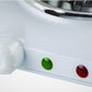 White Electric Countertop Range Spiral Coil Double Burners