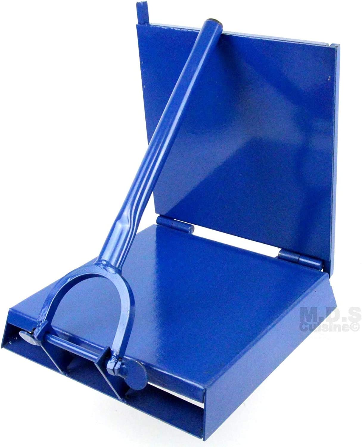 10" x 10" Blue Square Manual Tortilla Press