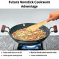 6.2 QT Nonstick Deep Fry Pan With Lid