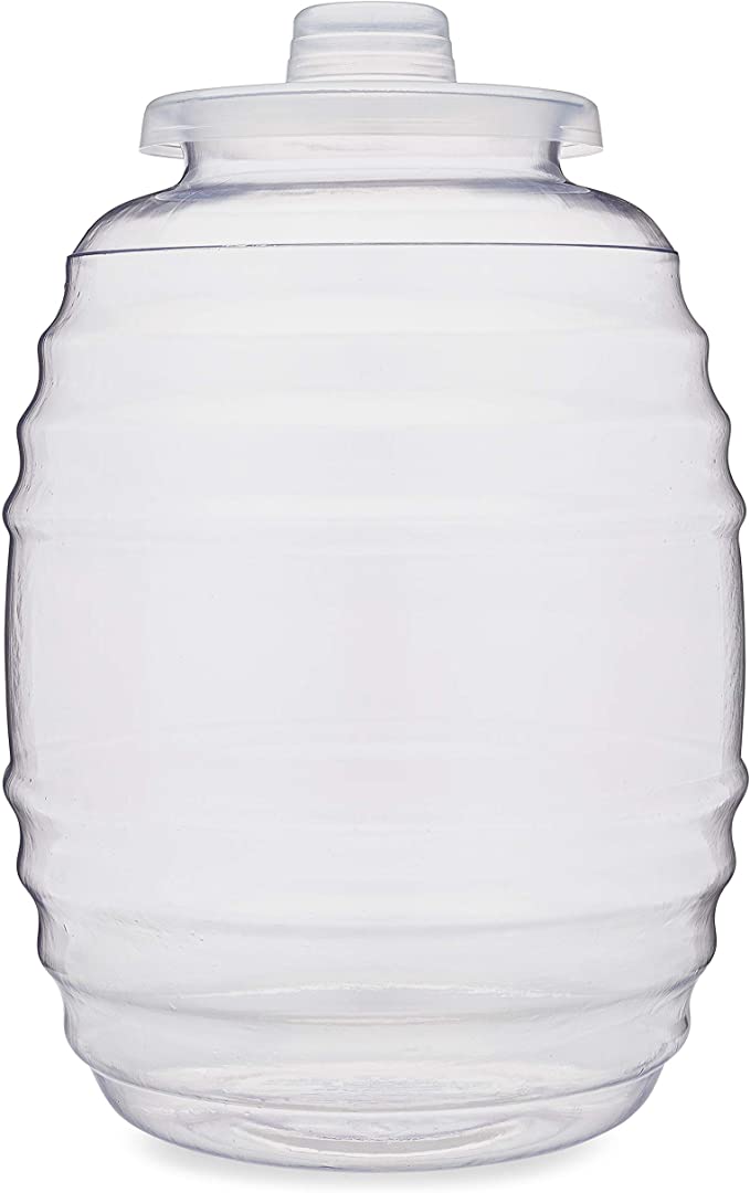 3 GAL Plastic Jug Water Dispenser With Lid
