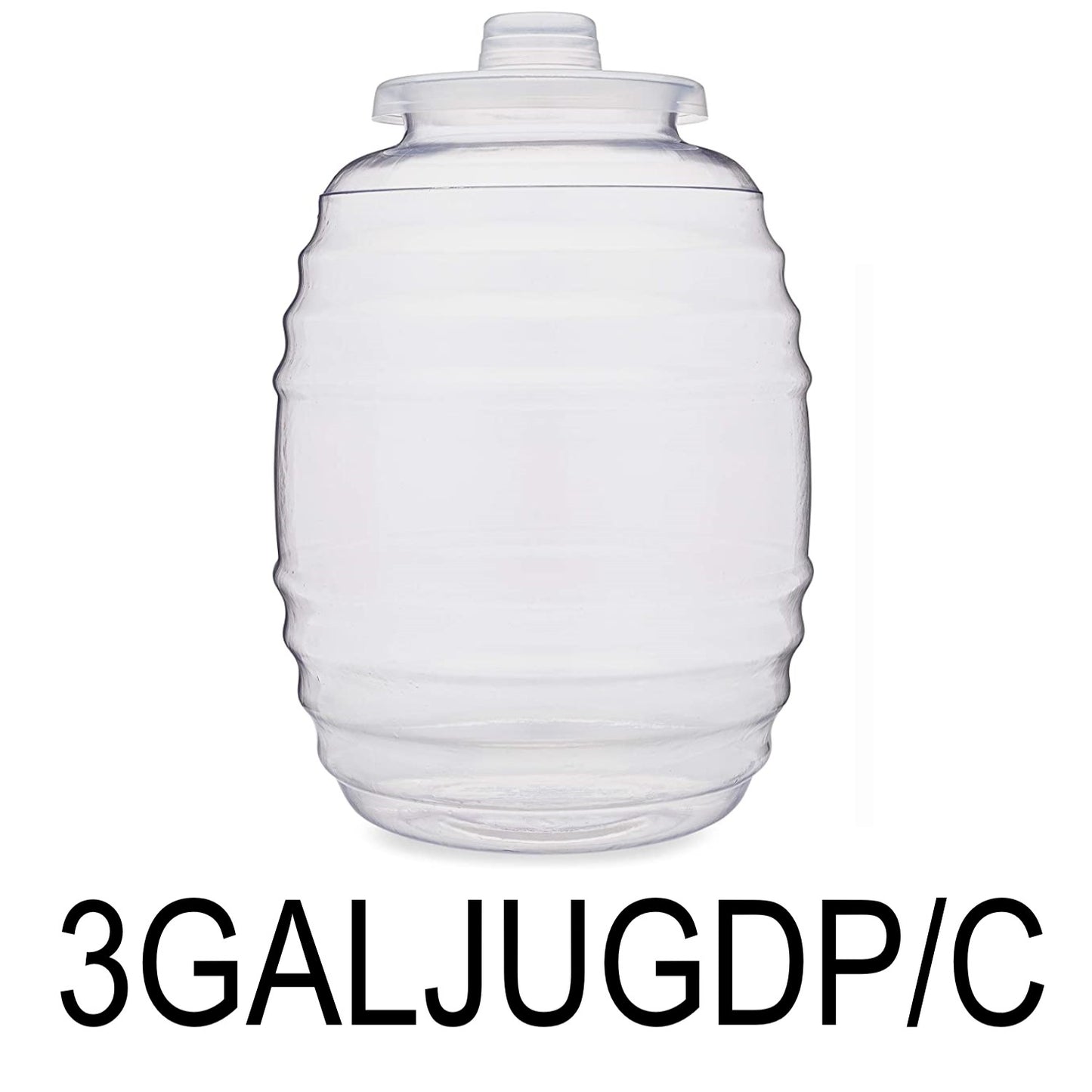 3 GAL Plastic Jug Water Dispenser With Lid