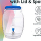 5 GAL Blue Jug Water Dispenser With Lid & Spout